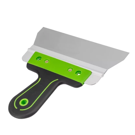 Шпатель фасадный Сибртех , нержавеющая сталь 420S45, 200 мм, 2-компонентная ручка, 85591 купить в Челябинске