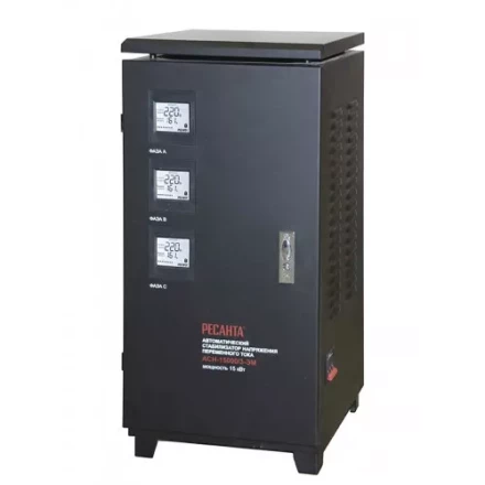 Стабилизатор трехфазный РЕСАНТА АСН-15000/3-ЭМ купить в Челябинске