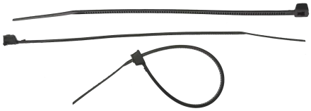 Кабельные стяжки черные КС-Ч2 нейлоновые пакет серия ПРОФЕССИОНАЛ купить в Челябинске