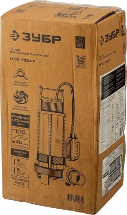 Насос фекальный с режущим механизмом НПФ-1100-Р серия МАСТЕР купить в Челябинске