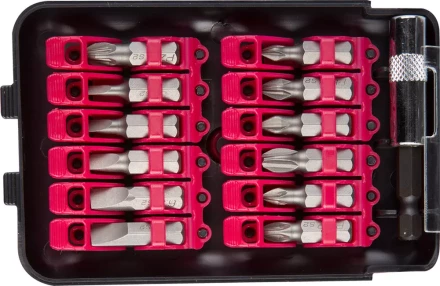 Набор ЗУБР: Биты РАКЕТА кованые в пластиковом боксе, 12шт 26600-H12 купить в Челябинске