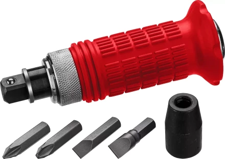 ЗУБР 6 предм., ударно-поворотная отвертка (2565) купить в Челябинске