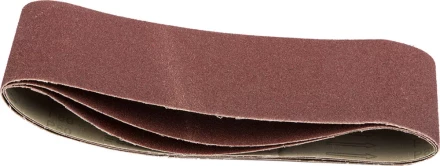 Лента STAYER &quot;MASTER&quot; шлифовальная универсальная бесконечная на тканевой основе, для ЛШМ, P80, 100х610мм, 3шт 35443-080 купить в Челябинске