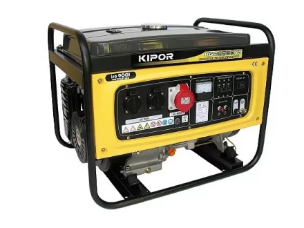 Бензогенератор KIPOR KGE6500X3 купить в Челябинске