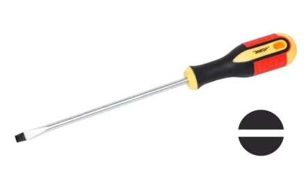 Отвертка шлиц. 1,6х8,0х200мм,трехкомп рук. 19618 купить в Челябинске