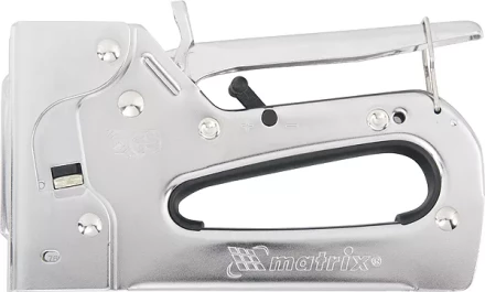 Степлер мебельный металлический регулируемый тип скобы 53 6-14 мм MATRIX PROFESSIONAL 40913 купить в Челябинске