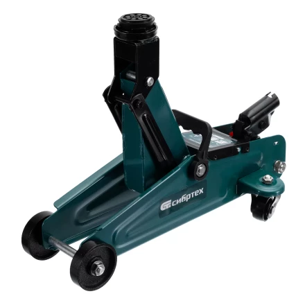 Домкрат гидравлический подкатной Сибртех 50835, 2 т, 135-320 мм, в пласт. кейсе купить в Челябинске