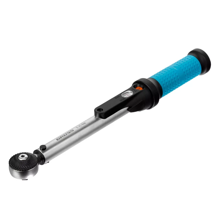 Ключ динамометрический Gross 14180, 5-25 Нм, 1/4", CrV купить в Челябинске