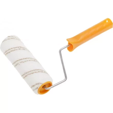 Валик &quot;МИКРОВОЛОКНО&quot; малярный в сборе, ворс 9 мм, бюгель 6 мм, 40x180мм, STAYER Master 0343-18 купить в Челябинске