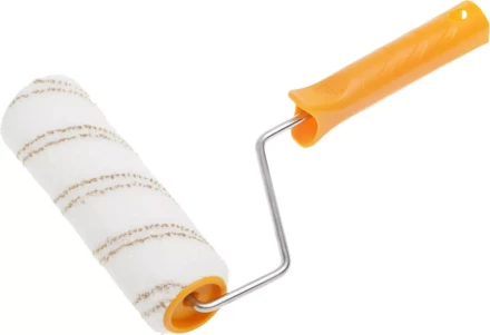 Валик &quot;МИКРОВОЛОКНО&quot; малярный в сборе, ворс 9 мм, бюгель 6 мм, 40x180мм, STAYER Master 0343-18 купить в Челябинске