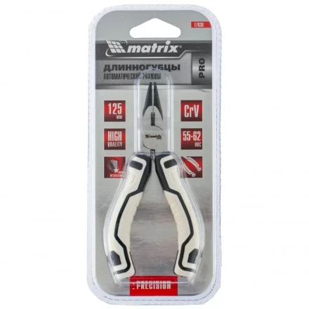 Длинногубцы Mini 125 мм прямые авторазжим Pro Matrix 17830 купить в Челябинске