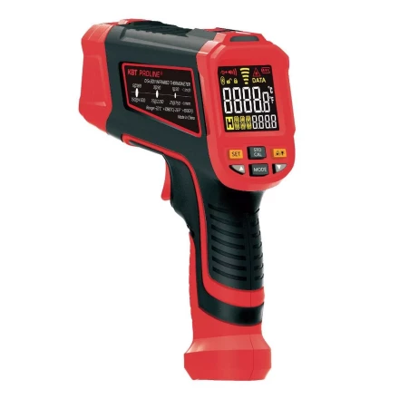 Лазерный бесконтактный цифровой пирометр КВТ KT 653 до 1080°C (87246) купить в Челябинске