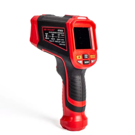 Лазерный бесконтактный цифровой пирометр КВТ KT 653 до 1080°C (87246) купить в Челябинске