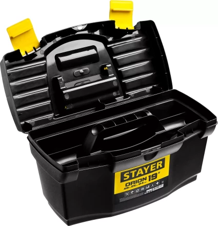 Ящик для инструмента &quot;TOPLine&quot; пластиковый, 19&quot;, STAYER 38110-18_z03 купить в Челябинске