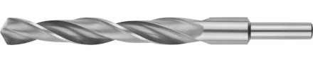 Сверло ЗУБР &quot;МАСТЕР&quot; по металлу с цилиндрическим хвостовиком, сталь Р6М5, винтовой прокат, D 16.0мм, L-178/120мм 4-29621-178-16 купить в Челябинске