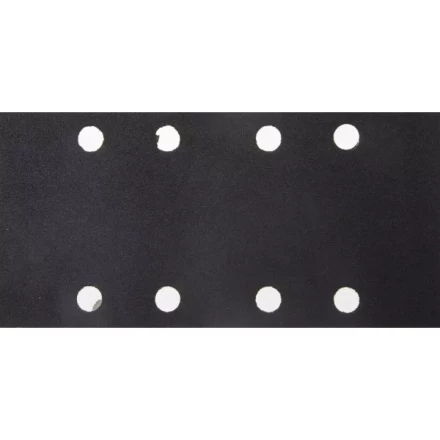 Лист шлиф. универсал. URAGAN &quot;Оптимален для твердых пород дерева&quot; 8 отверстий по линии, для ПШМ, P180, 80х166мм, 10шт 907-22101-180-10 купить в Челябинске