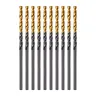 Сверло по металлу, 2 мм, HSS-Tin, Golden Tip, 10 шт. Denzel 717203 купить в Челябинске
