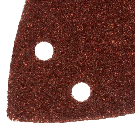 Треугольник абразивный на ворc. подложке под &quot;липучку&quot;, перф., P 40, 150х150х100 мм, 5 шт. Denzel 738577 купить в Челябинске