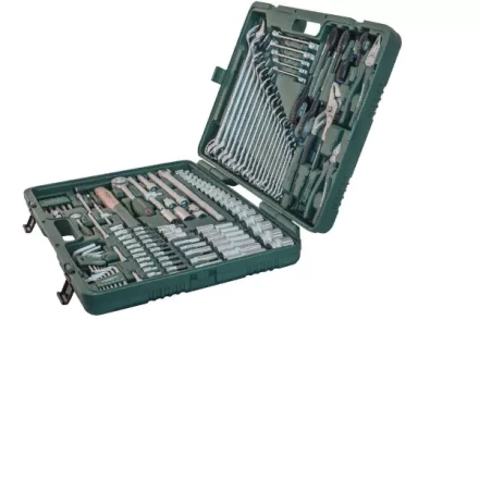 Набор головок торцевых универсальный 1/2&quot;DR 8-32мм  1/4&quot;DR 4-13мм  ключи комбинированные 6-32мм отвертки  128 предметов S04Н524128S  Jonnesway 48372 купить в Челябинске