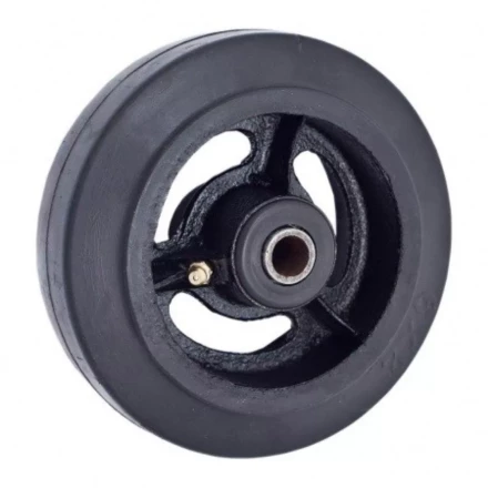 Колесо большегрузное D 63 160 мм резина на ось (N) 1047581 купить в Челябинске