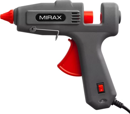 Пистолет клеевой (термоклеящий) электрический, MIRAX 06807, 200Вт/350Вт, 220В, 11мм 06807 купить в Челябинске
