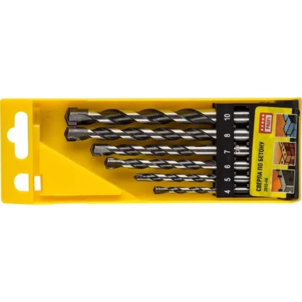 Набор STAYER &quot;PROFESSIONAL&quot;: Свёрла по бетону, ударные 4, 5, 6, 6, 8, 10мм, 6шт 2915-H6 купить в Челябинске