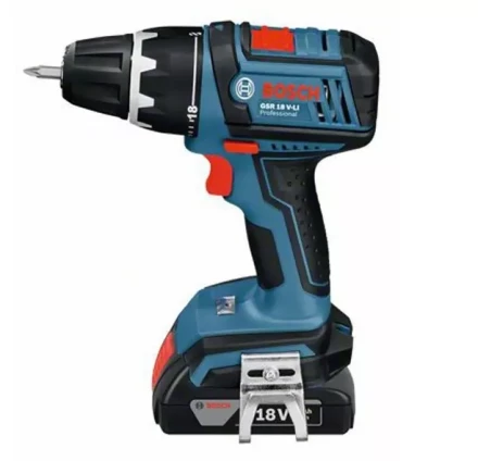 Аккумуляторная дрель-шуруповерт BOSCH GSR 18 V-LI (0.601.866.10J) купить в Челябинске