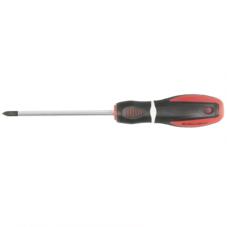 Отвертка Fusion Ph1 х 150 мм CrV 3-х компонентная рукоятка anti slip MTX 114399 купить в Челябинске