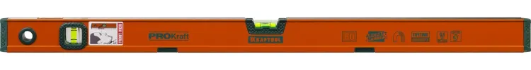 Уровень KRAFTOOL "KRAFT-MAX" магнитный, особо усилен, 2 ампулы, 2 фрезерованные базовые поверхности, 80см 34575-080 купить в Челябинске