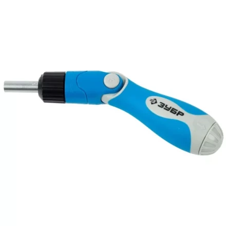 Набор ЗУБР Отвертка &quot;ЭКСПЕРТ&quot; реверсивная с двустороними битами и адаптером, 11 предметов 25295-H11 купить в Челябинске