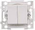 Выключатель СВЕТОЗАР проходной двойной SV-55231-2 купить в Челябинске
