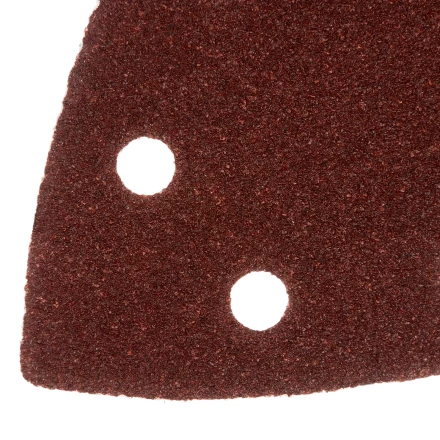 Треугольник абразивный на ворc. подложке под &quot;липучку&quot;, перф., P 60, 150х150х100 мм, 5 шт. Denzel 738587 купить в Челябинске