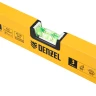 Уровень алюминиевый Denzel 33691, магнит, фрезерованный, 3 глазка (1 зеркал.), 0,5 мм/м, 600 мм купить в Челябинске