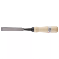 Стамеска 16 мм плоская деревянная рукоятка (Арефино) Россия 24316