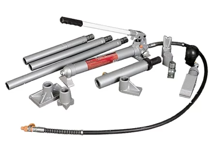 Растяжка гидравлическая 10 т набор из 12 предметов 7 сменных насадок в металлическом кейсе MATRIX 513205 купить в Челябинске