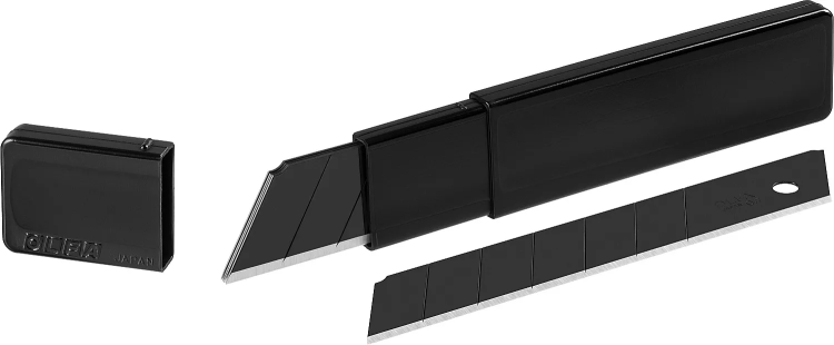 Лезвие OLFA "BLACK MAX" сегментированное, 5шт, 25х126х0,7мм OL-HBB-5B купить в Челябинске