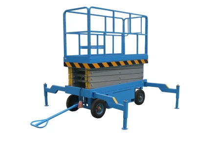 Подъемник ножничный передвижной 1000 кг 12/14 м TOR SJY-1-12 DC аккумуляторный (Y) 1019960 купить в Челябинске