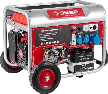 Генератор бензиновый ЗЭСБ-5500-ЭНА серия МАСТЕР купить в Челябинске