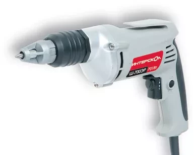 Шуруповерт сетевой-электрический Интерскол Ш-8/700ЭР купить в Челябинске