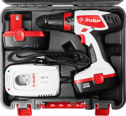 Дрель-шуруповерт 2 АКБ ЗДА-12-2 КИН серия МАСТЕР купить в Челябинске