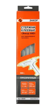 Стержень клеевой 11х300мм ЭНКОР 440 17шт 50440 купить в Челябинске