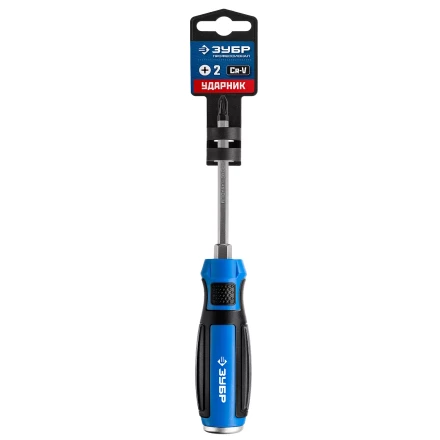 ЗУБР Ударник, PH2 х 100 мм, ударная отвертка, Профессионал (25272-2) купить в Челябинске