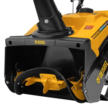 Бензиновая снегоуборочная машина SB 460 Sled, 99cc, лыжи ручной старт// Denzel 97648 купить в Челябинске