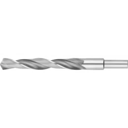 Сверло ЗУБР &quot;МАСТЕР&quot; по металлу с цилиндрическим хвостовиком, сталь Р6М5, винтовой прокат, D 18.0мм, L-191/130мм 4-29621-191-18