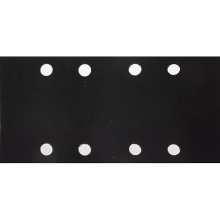 Лист шлиф. универсал. URAGAN &quot;Оптимален для твердых пород дерева&quot; 8 отверстий по линии, для ПШМ, P180, 80х166мм, 50шт 907-22101-180-50 купить в Челябинске