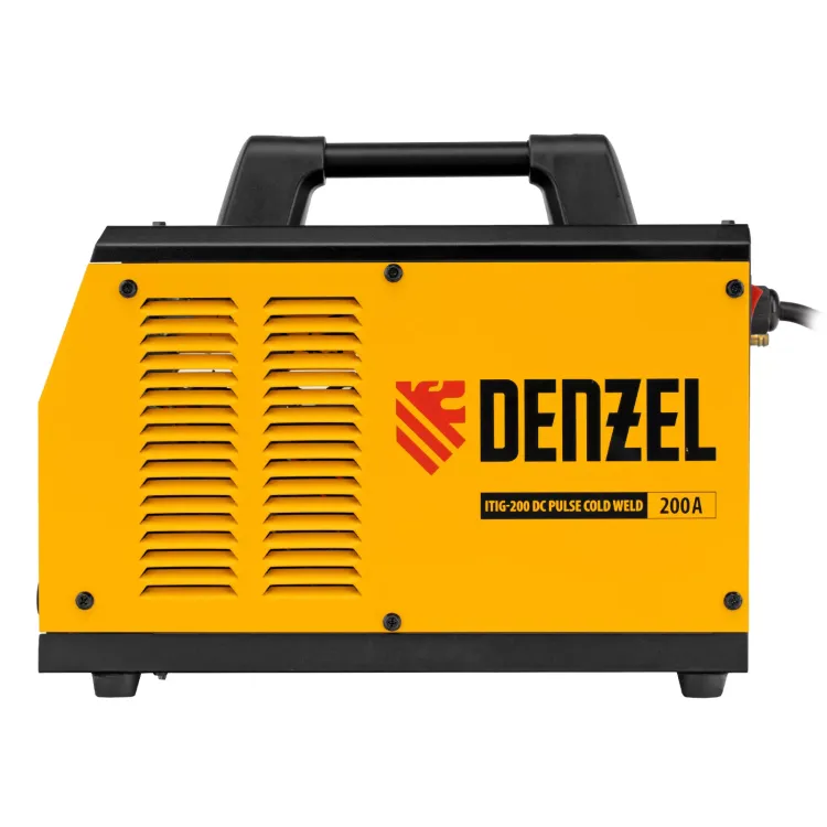Аппарат инвертор. аргонодуговой сварки ITIG-200 DС Pulse Cold Weld, 200 А, ПВ 60%// Denzel 94329 купить в Челябинске