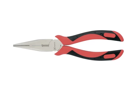 Длинногубцы GRAND 160 мм прямые никелированные двухкомпонентные рукоятки MATRIX 17136 купить в Челябинске