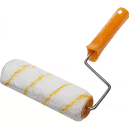 Валик GIRPAINT ПОЛИАКРИЛ малярный в сборе, ворс 10мм, бюгель 6мм, 30х150мм, STAYER Master 0315-15 купить в Челябинске