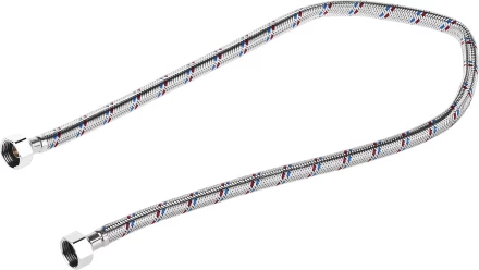 Подводка гибкая ЗУБР для воды, оплетка из нержавеющей стали, г/г 1/2&quot; - 0,8м 51005-G/G-080 купить в Челябинске