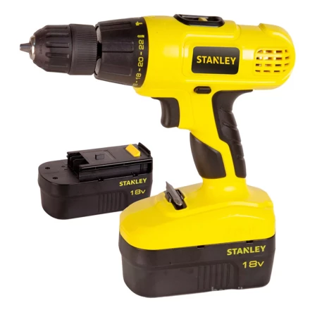 Дрель аккумуляторная Stanley STDC18HBK в кейсе купить в Челябинске
